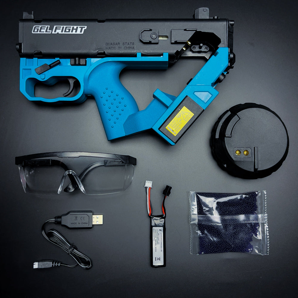 DR-12 Gel Blaster blauw accessoires